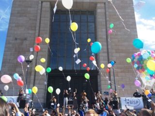 les ballons de l'espoir