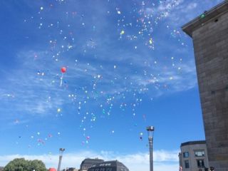 les ballons de l'espoir